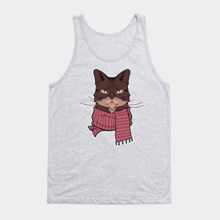 Stoic Cat Tank Top